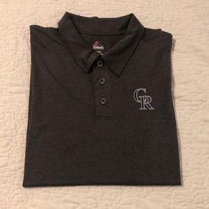 Colorado Rockies Grey Polo